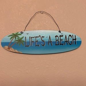 Beach Sign